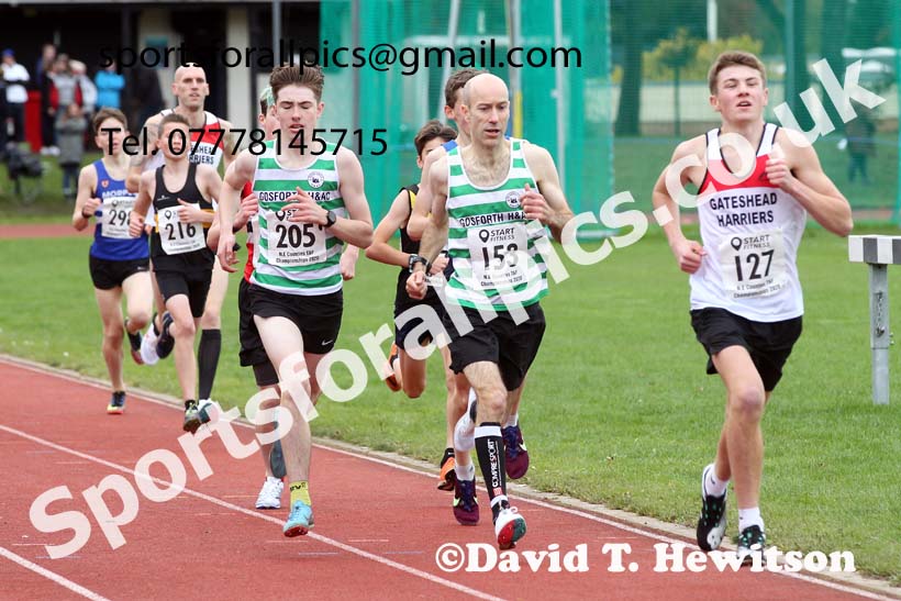 One mile, NECAA Open Meeting, Morpeth, Sunday, October 18th. David T. Hewitson/Sports for All Pics